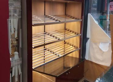 Shelves for bread